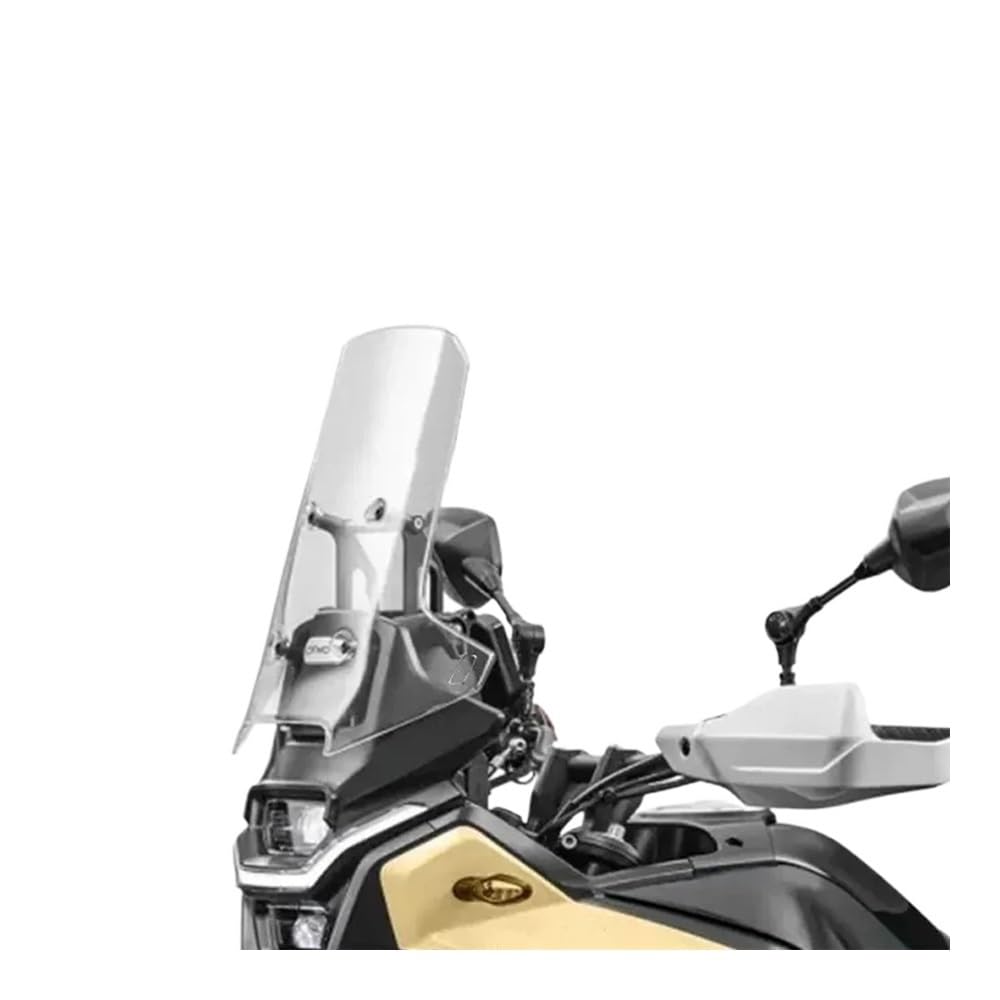 Motorrad-Windschutzscheibe Visier Windabweiser Win Motorrad Frontscheibe Für CF 450 MT 450MT Zubehör Windschutzscheibe Für 450MT 450 MT Spoiler 2024 Teile Motorrad-Windschutzscheibenverlängerung von IJRZWXYZ