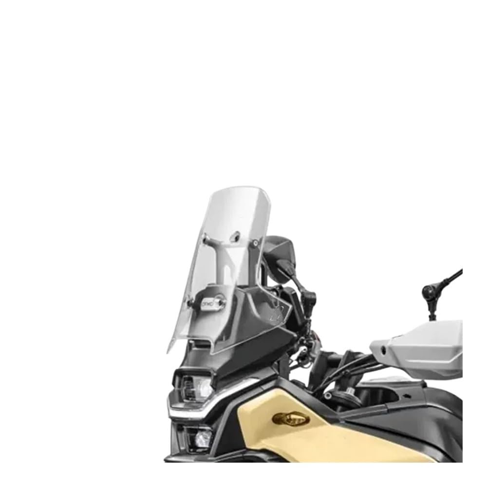 Motorrad-Windschutzscheibe Visier Windabweiser Win Motorrad Frontscheibe Für CF 450 MT 450MT Zubehör Windschutzscheibe Für 450MT 450 MT Spoiler 2024 Teile Motorrad-Windschutzscheibenverlängerung von IJRZWXYZ