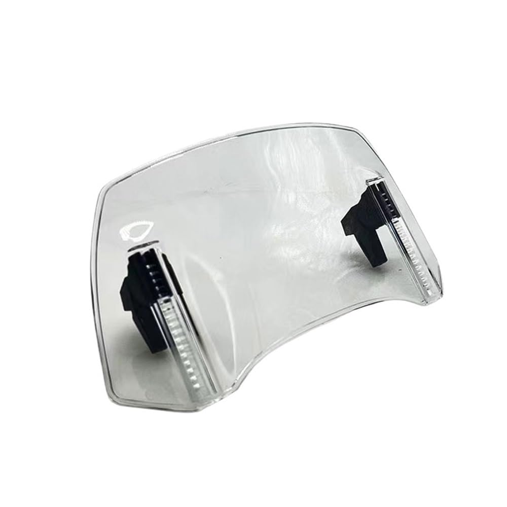 Motorrad-Windschutzscheibe Visier Windabweiser Win NC750X NC700X Motorrad Windschutzscheibenverlängerung Einstellbarer Spoiler Deflektor Passend für NC750S NC700S CTX700 NSS750 750 Motorrad-Windschutz von IJRZWXYZ