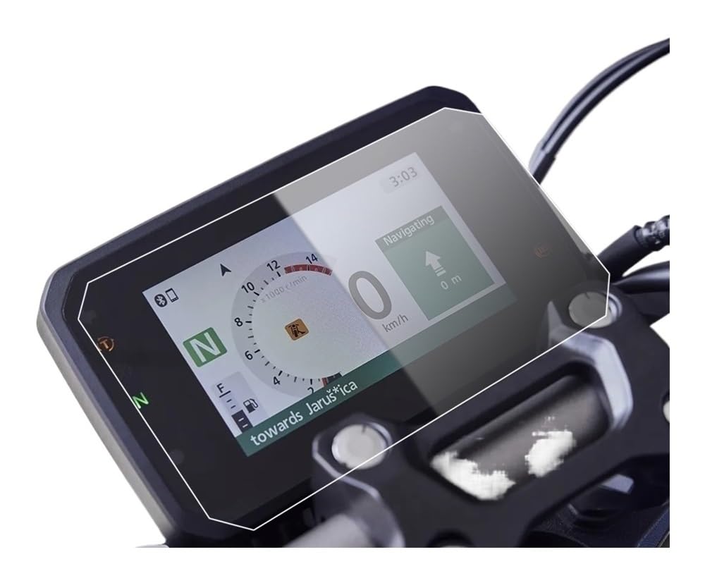 Motorrad Zubehör Motorrad Displayschutzfolie Armat Für CB500R CB 500R CB650R CB 650R CBR650R 2024- Motorrad Bildschirm Dashboard Schutz Instrument Film von IJRZWXYZ