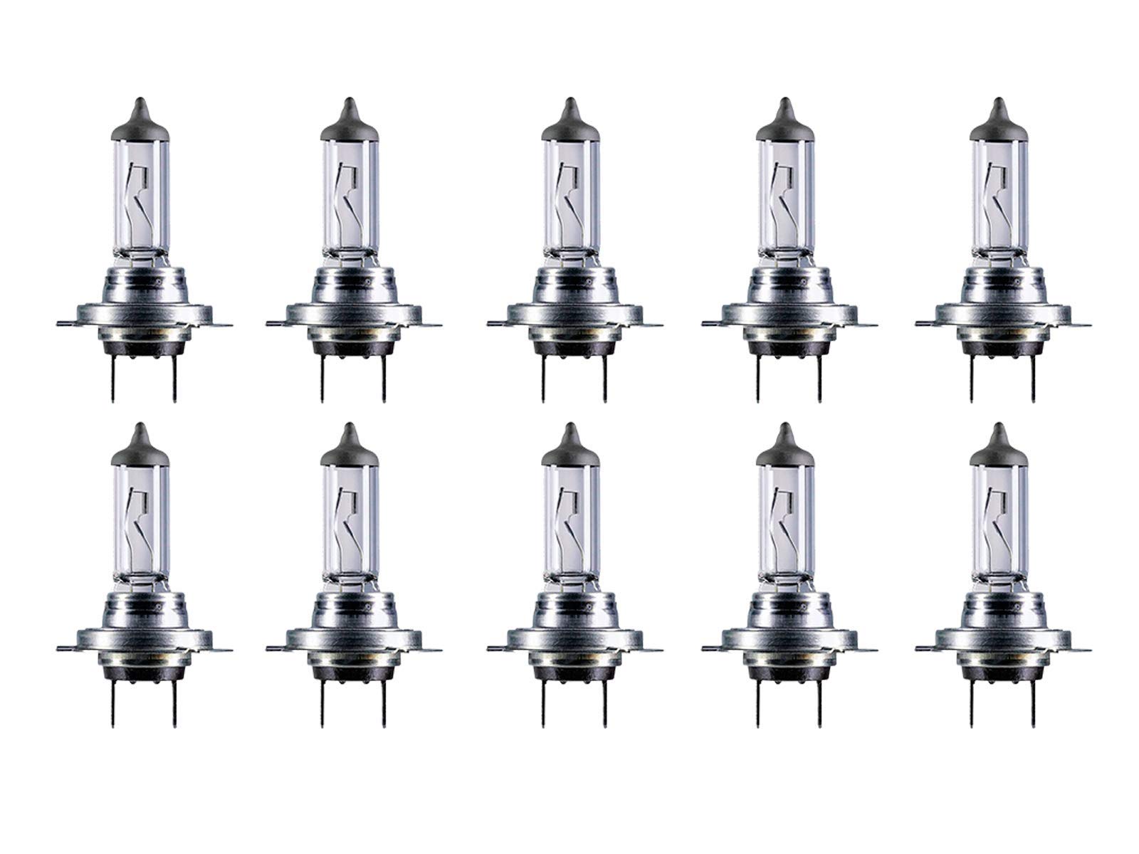10x cartechnic H7 +90% 12V 55W PX26d Halogen Glühbirnen Scheinwerferlampen Faltschachtel von ILODA