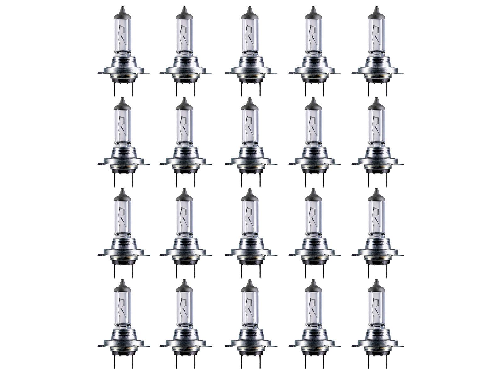 20x cartechnic H7 +90% 12V 55W PX26d Halogen Glühbirnen Scheinwerferlampen Faltschachtel von ILODA