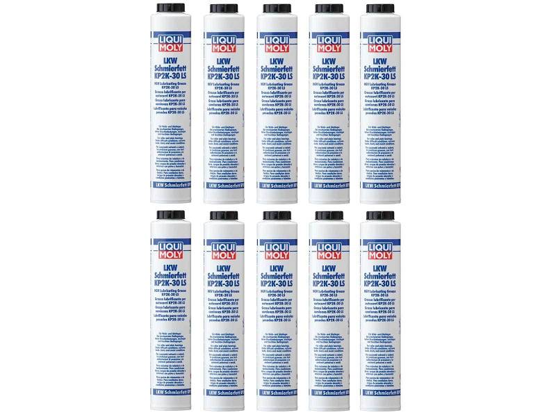 ILODA 10x Original Liqui Moly 400g LKW Schmierfett KP2K -30 Lube Shuttle 3347 von ILODA