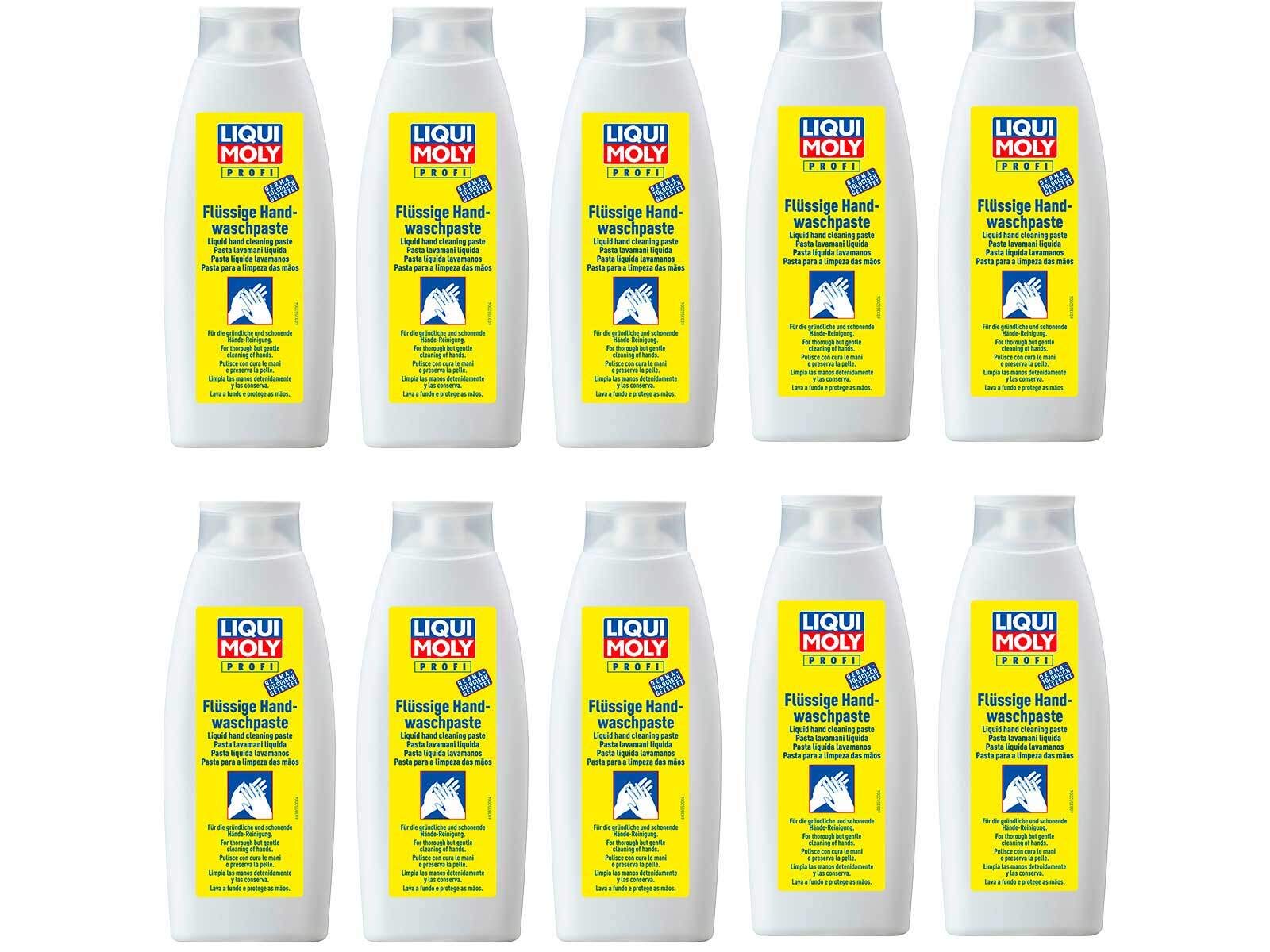 ILODA 10x Original Liqui Moly 500ml Flüssige Handwaschpaste Liquid zum Reinigen 3355 von ILODA