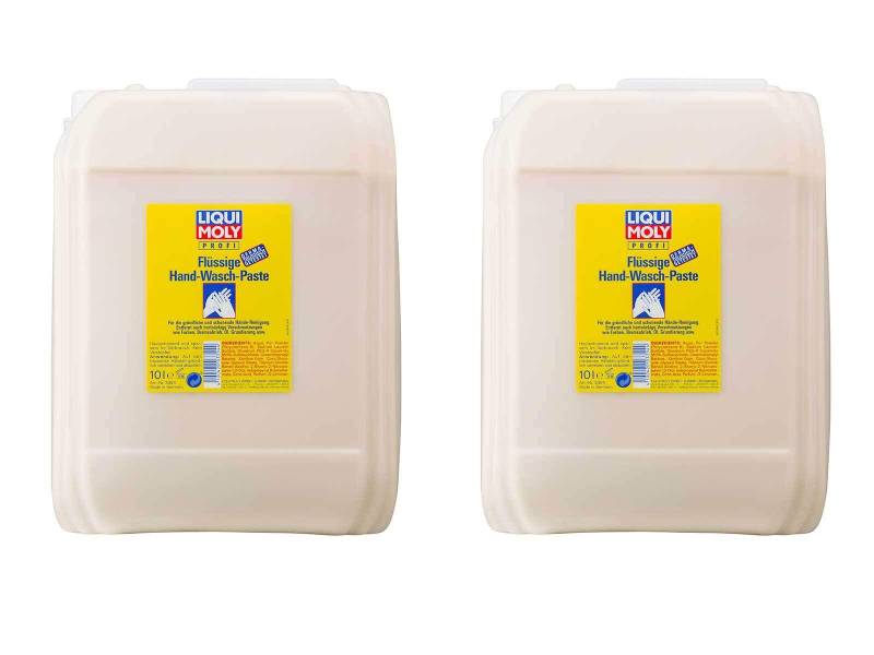 ILODA 2X Original Liqui Moly 10L Flüssige Handwaschpaste Liquid zum Reinigen 3354 von ILODA