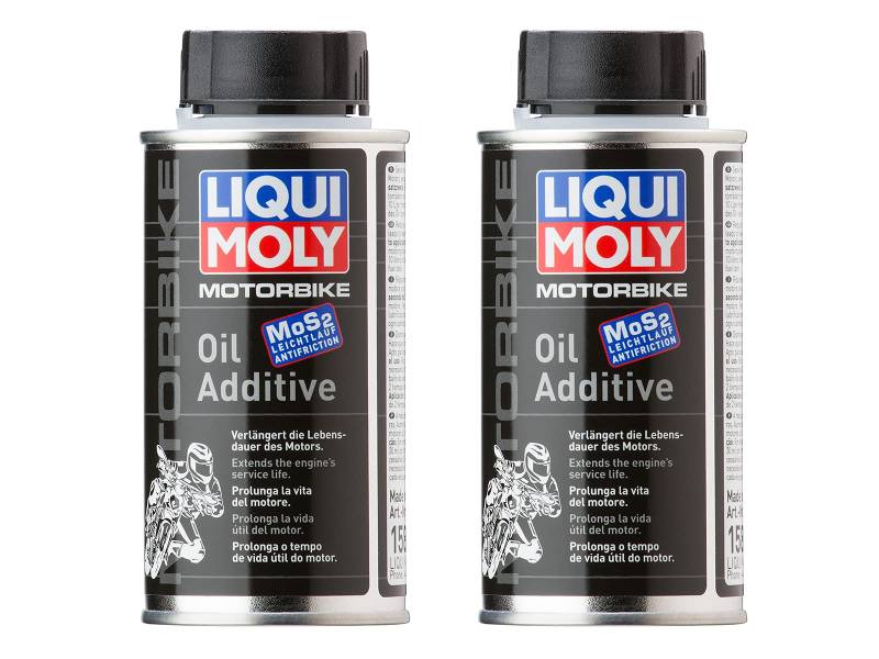 ILODA 2X Original Liqui Moly 125ml Motorbike Oil Additive Motorrad Öl Additiv 1580 von ILODA