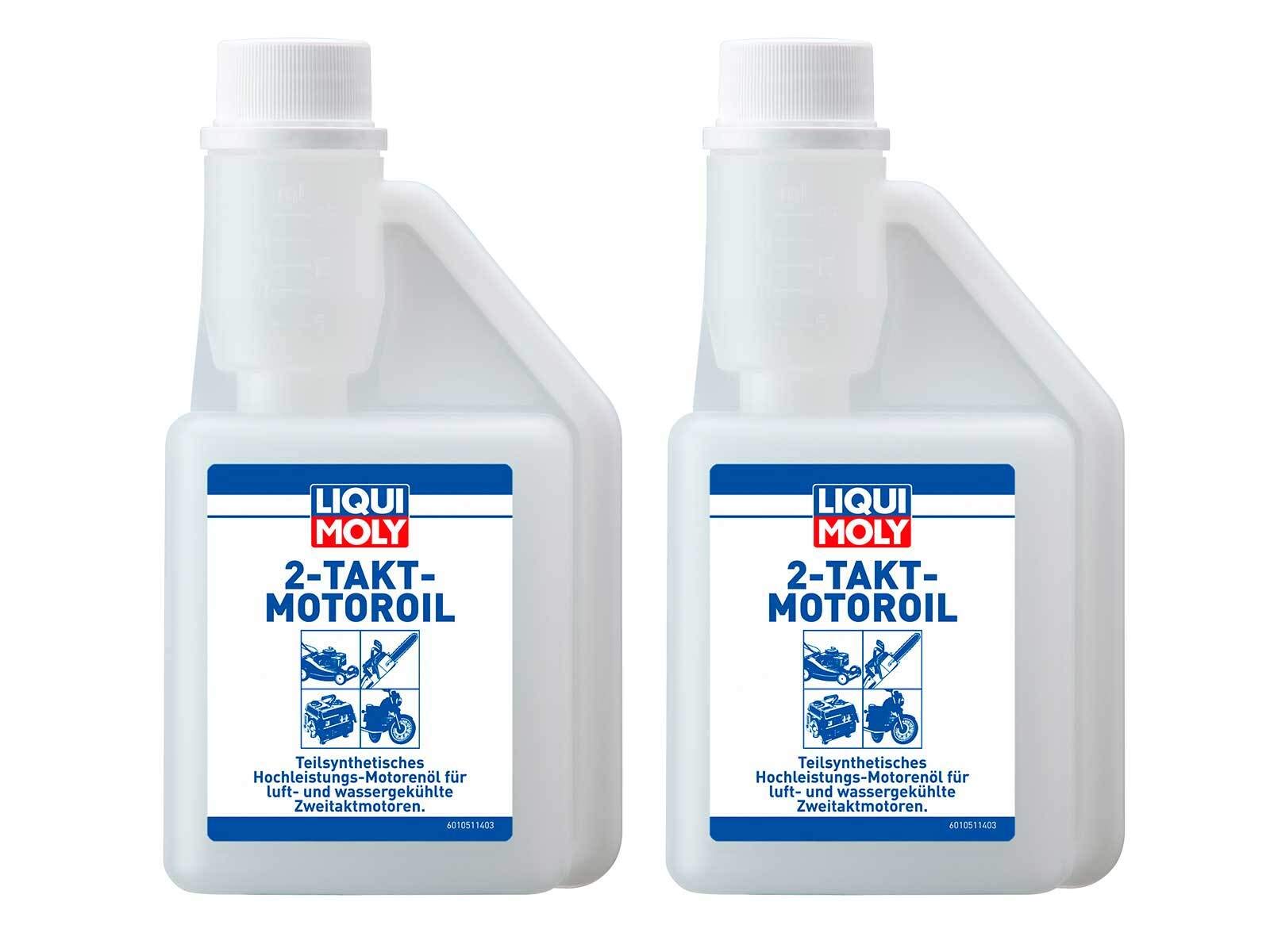 ILODA 2X Original Liqui Moly 250ml 2-Takt-Motoroil Motoröl Motorenöl 2T 1051 von ILODA