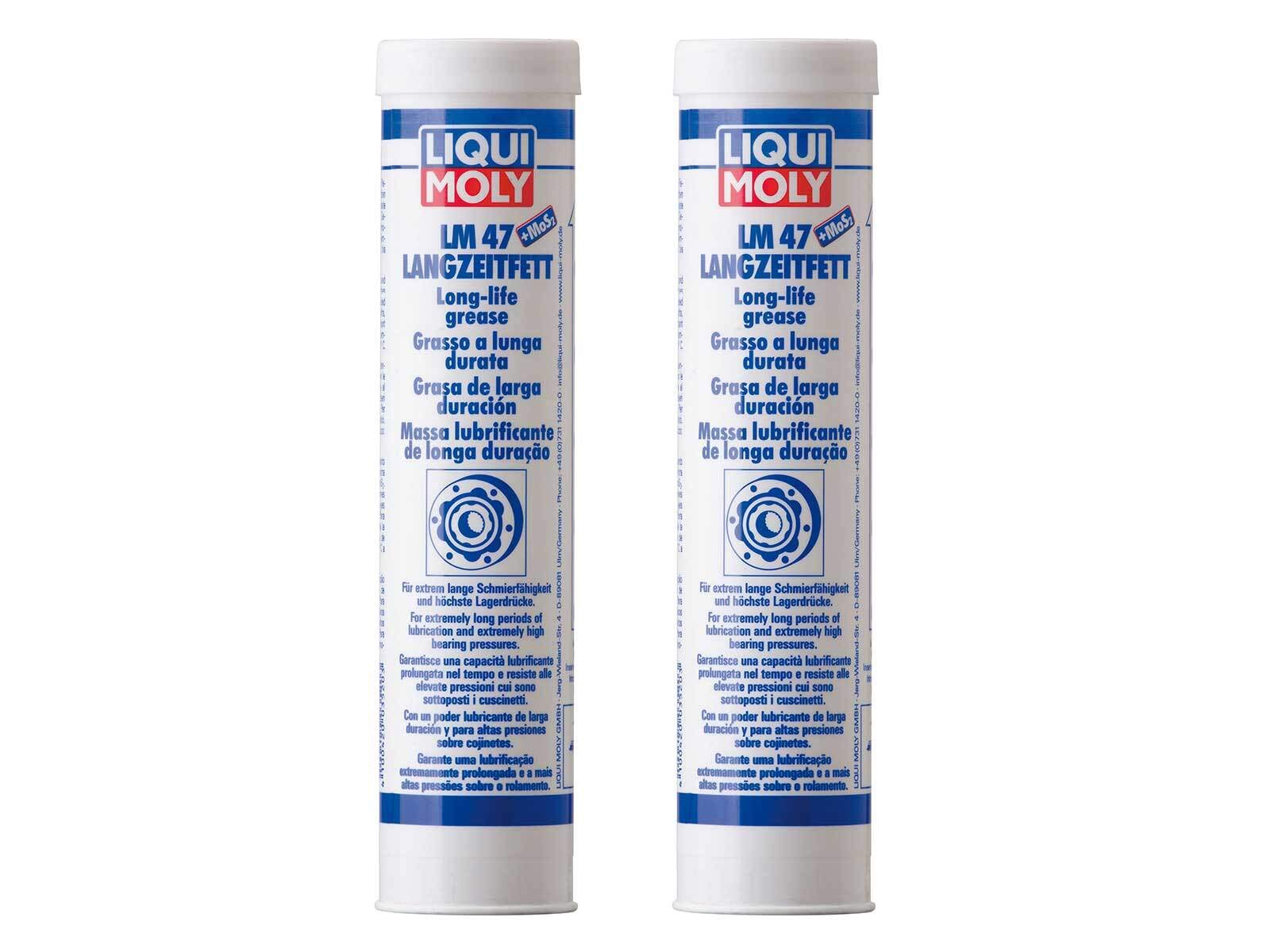 ILODA 2X Original Liqui Moly 400g LM 47 Langzeitfett + MoS2 Universalfett Spezial 3520 von ILODA