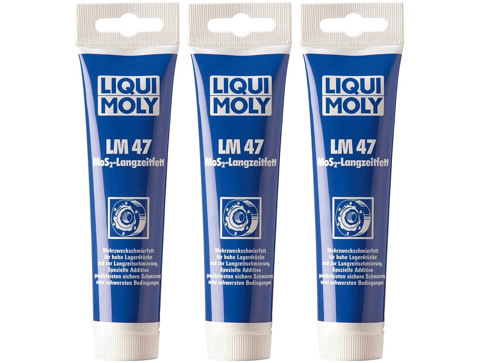 ILODA 3X Original Liqui Moly 100g LM 47 Langzeitfett Spezialfett Hochleistung + MoS2 von ILODA