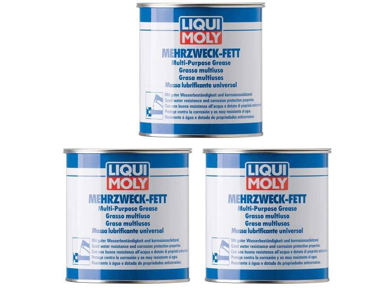 ILODA 3X Original Liqui Moly 1kg Mehrzweckfett Lithiumseifenfett Langzeitschmierung von ILODA