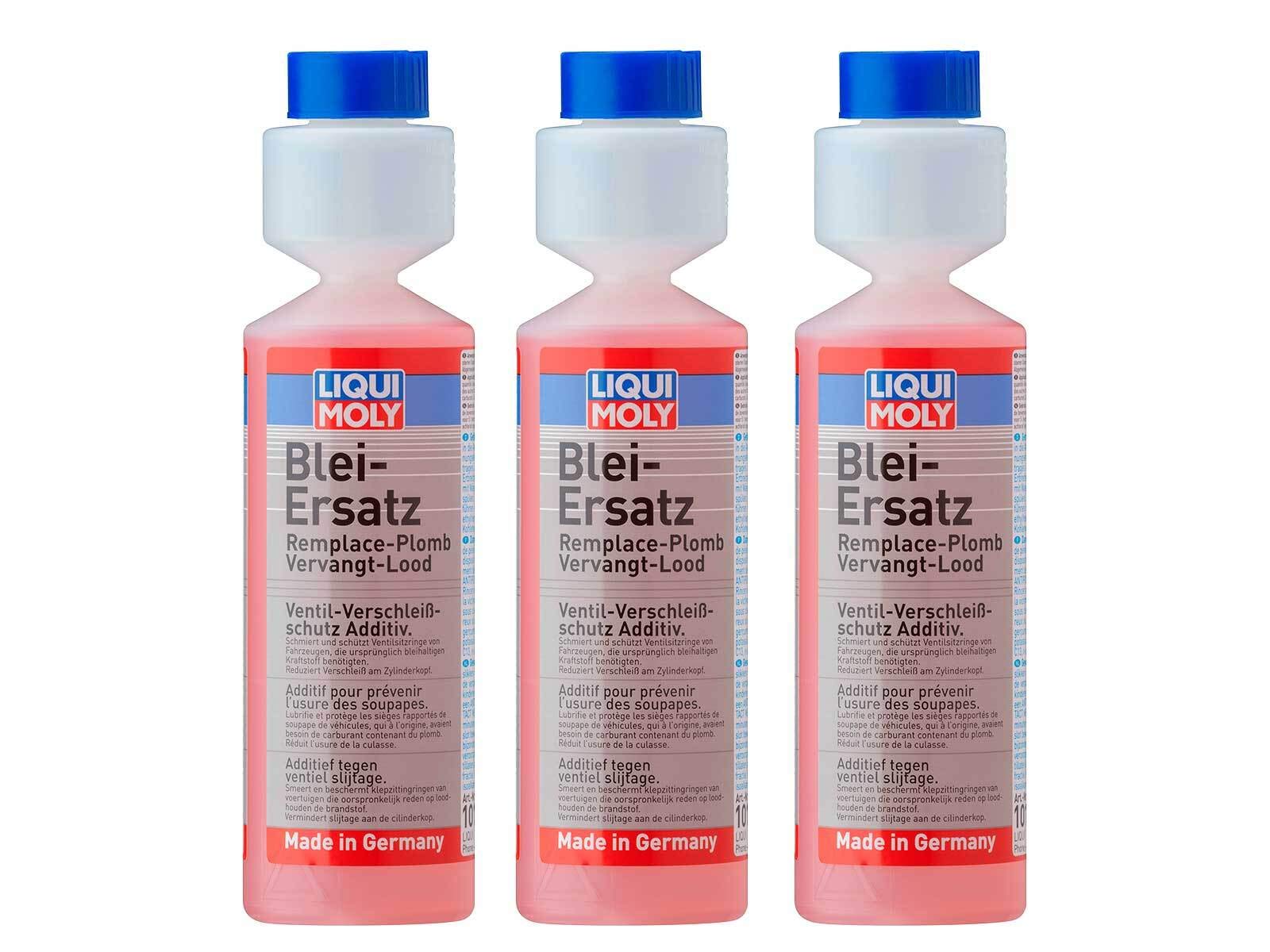 ILODA 3X Original Liqui Moly 250ml Blei-Ersatz 1010 Schmierung Schutz Benzinmotoren von ILODA