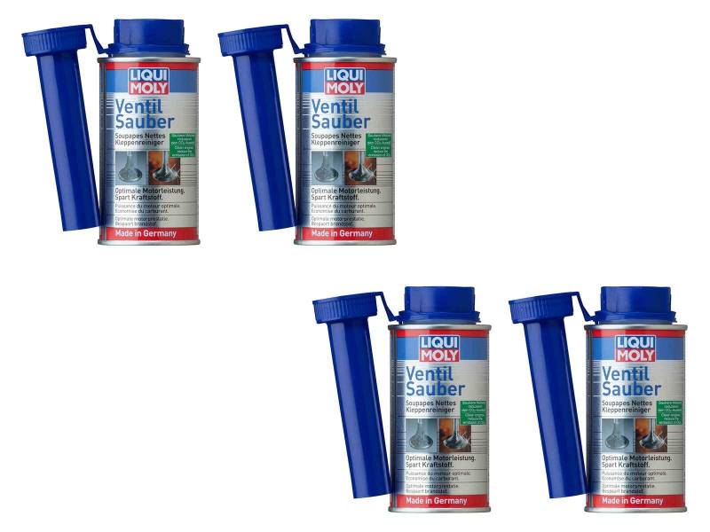 ILODA 4X Original Liqui Moly 150ml Ventil Sauber Reiniger Benzin-Additiv Schutz 1014 von ILODA