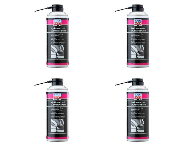 ILODA 4X Original Liqui Moly 400ml Pro-Line Injektoren- und Glühkerzenlöser 3379 von ILODA