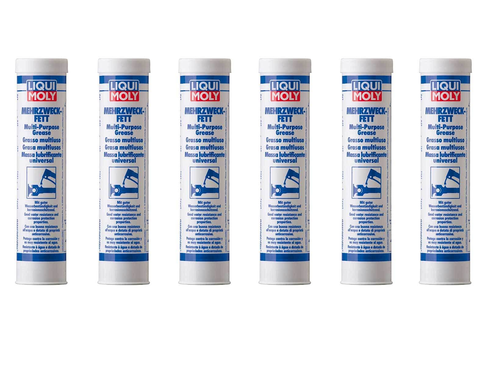 ILODA 6X Original Liqui Moly 400g Mehrzweckfett Lithiumseifenfett Langzeitschmierung von ILODA