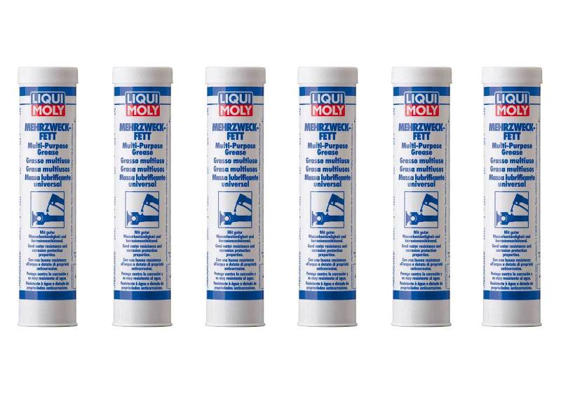 ILODA 6X Original Liqui Moly 400g Mehrzweckfett Lithiumseifenfett Langzeitschmierung von ILODA