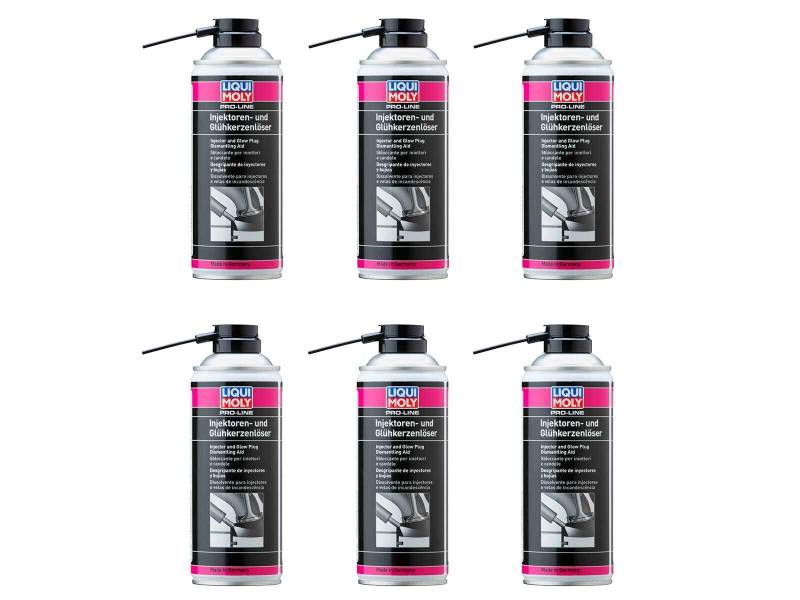 ILODA 6X Original Liqui Moly 400ml Pro-Line Injektoren- und Glühkerzenlöser 3379 von ILODA