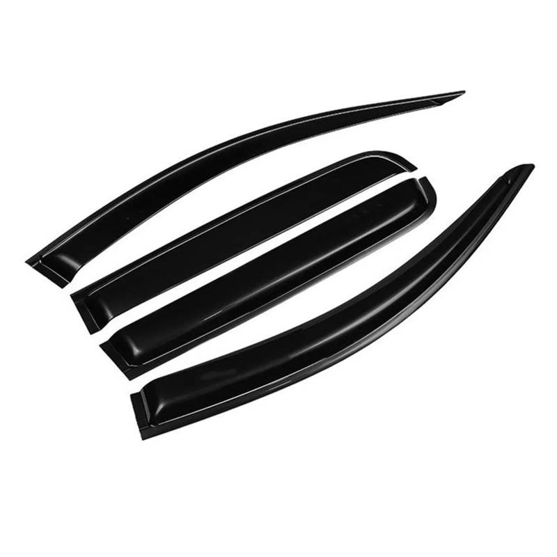 Fenstervisier kompatibel for Toyota Corolla 2007 2008 2009 2010 2011 2012 2013 Limousine Regen Sonne Rauchschutz Deflektor Schatten Markise Unterstand von ILQNZCNM