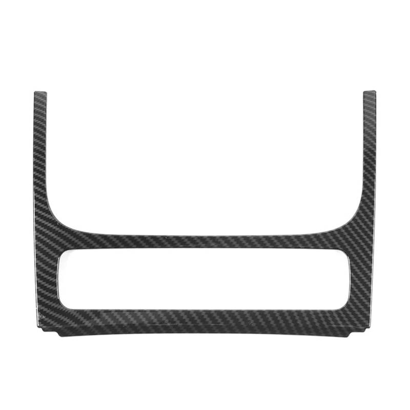 ILQNZCNM ABS-Auto-Zentralkonsolen-Einstellschalter, Dekoration, Rahmenverkleidung, Aufkleber, kompatibel mit Dodge-Ram 1500 2010–2015, Innenzubehör(Carbon Fiber Grain) von ILQNZCNM