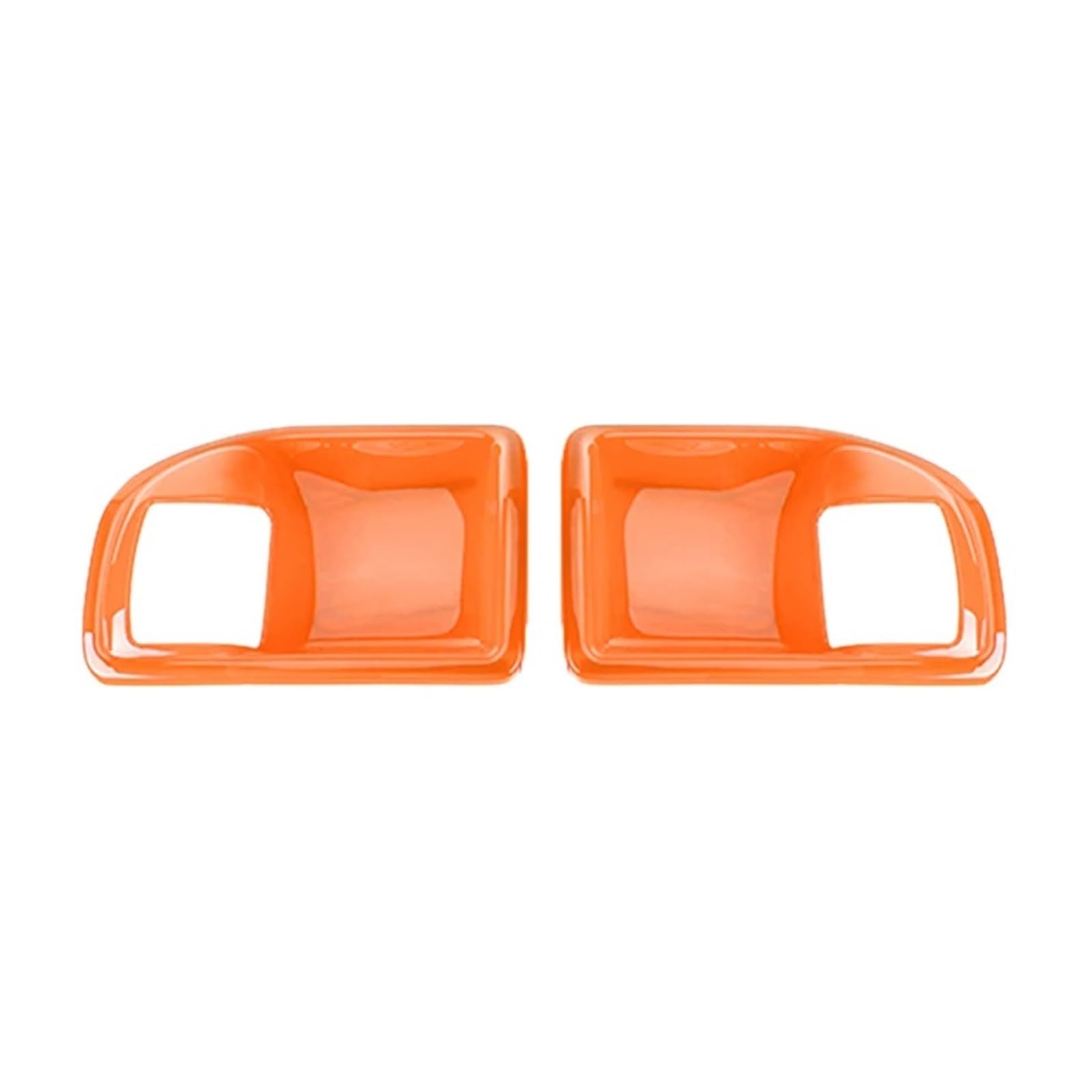 ILQNZCNM Auto-Innengriff Schüssel Dekoration Abdeckung Aufkleber kompatibel for Jeep -Wrangler JK 2011 2012 2013 2014 2015 2016 2017 Zubehör(Orange 2pcs) von ILQNZCNM