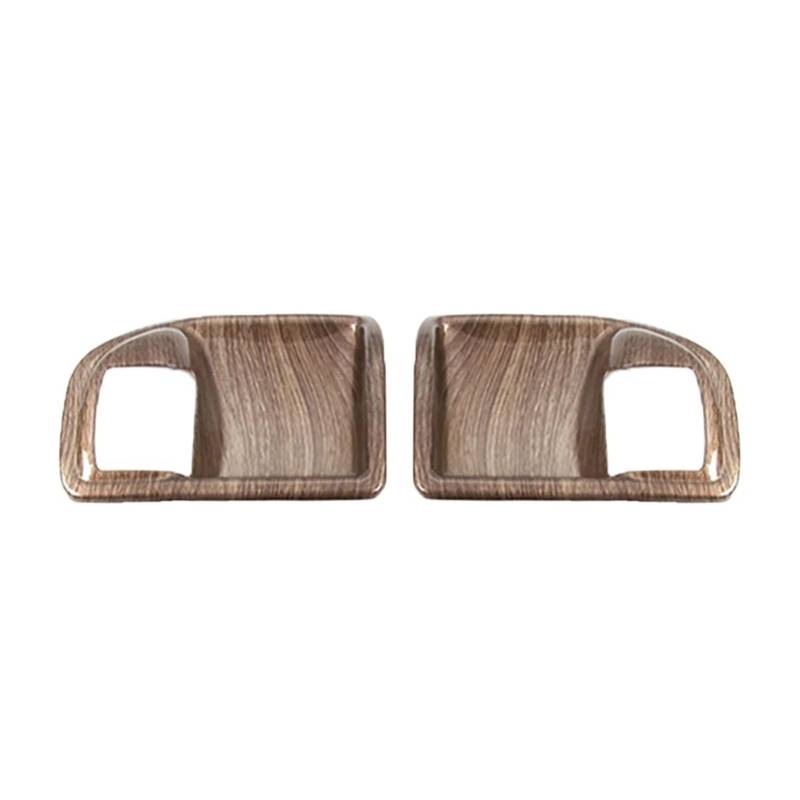 ILQNZCNM Auto-Innengriff Schüssel Dekoration Abdeckung Aufkleber kompatibel for Jeep -Wrangler JK 2011 2012 2013 2014 2015 2016 2017 Zubehör(Wood Grain 2pcs) von ILQNZCNM