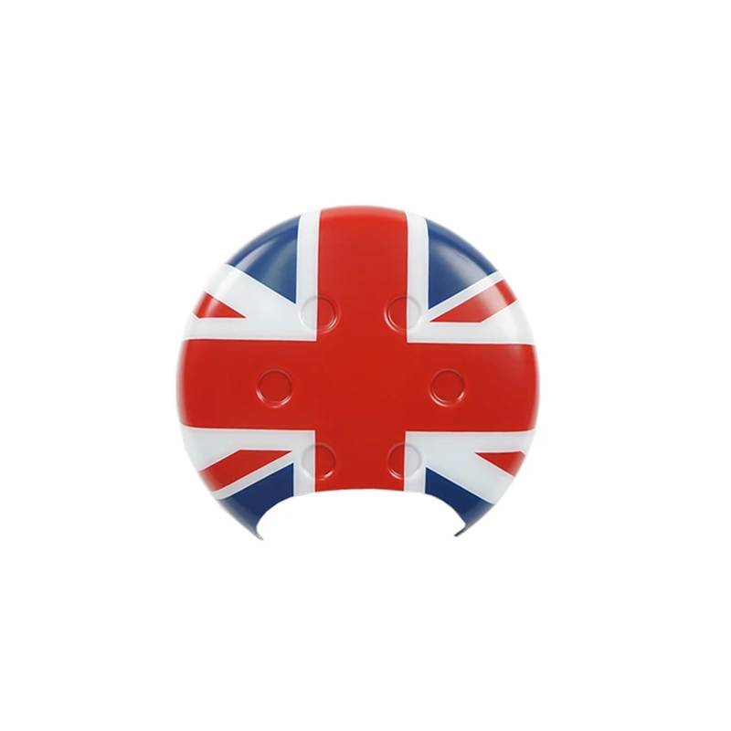 ILQNZCNM Innen-Drehzahlmesser-Abdeckungsaufkleber, Auto-Styling, Auto-Innenraum-Zubehör, kompatibel for Mini-Cooper R50 R52 R53(Union Jack,For R50) von ILQNZCNM