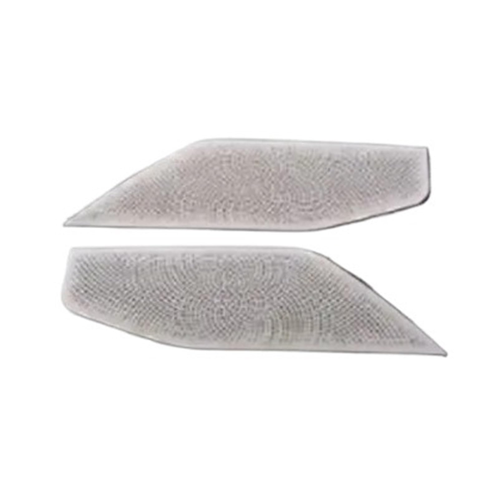 ILQNZCNM Kompatibel for BMW 7 I7 Serie G70 735 740i 2023 2024 Edelstahl Autotür/Armaturenbrett Audio Lautsprecher Verkleidungsabdeckung Aufkleber Autozubehör(2pcs silver) von ILQNZCNM