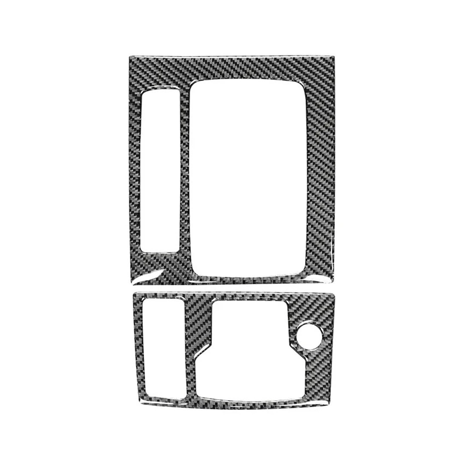 ILQNZCNM Kompatibel for Mazda 3 -Axela 2014–2019, Auto-Schalttafel-Dekor, Kohlefaser, 3D-Aufkleber, Abdeckung, Zierleiste im Inneren, Auto-Innenausstattung(Left-hand drive) von ILQNZCNM