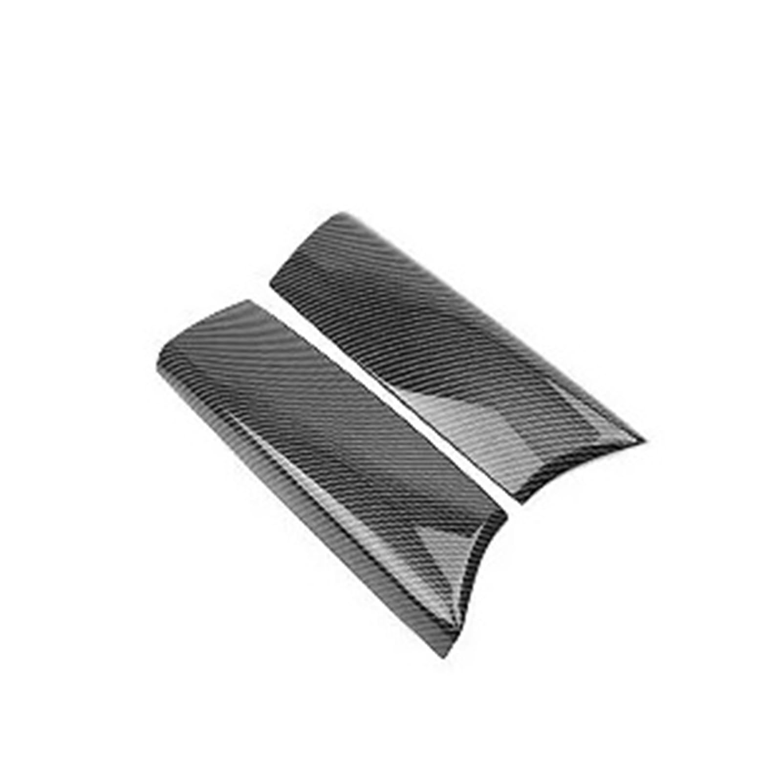 ILQNZCNM Kompatibel for Mercedes-Benz E-Klasse W213 C-Klasse W205 GLC X253 Auto-Mittelkonsole aufräumen Armlehne Box Panel Trim Cover Aufkleber Zubehör(E Class Carbon fiber) von ILQNZCNM