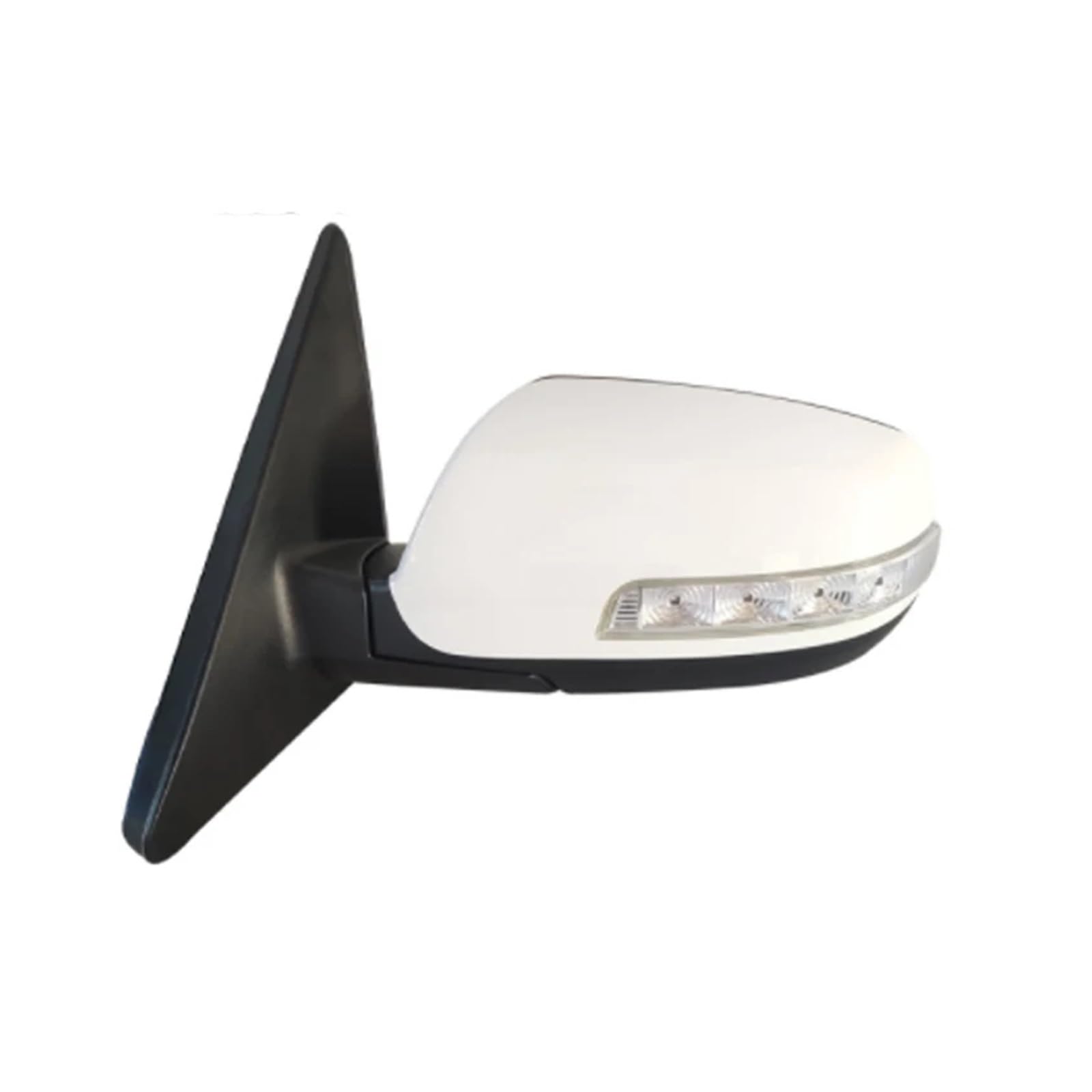 ILQNZCNM Rückspiegelbaugruppe Kompatibel for Kia Sorento 2009-2014 Mit Blinker Licht Elektrische Klappheizung Auto 9 Kabel 87610-2P150(White Left B) von ILQNZCNM