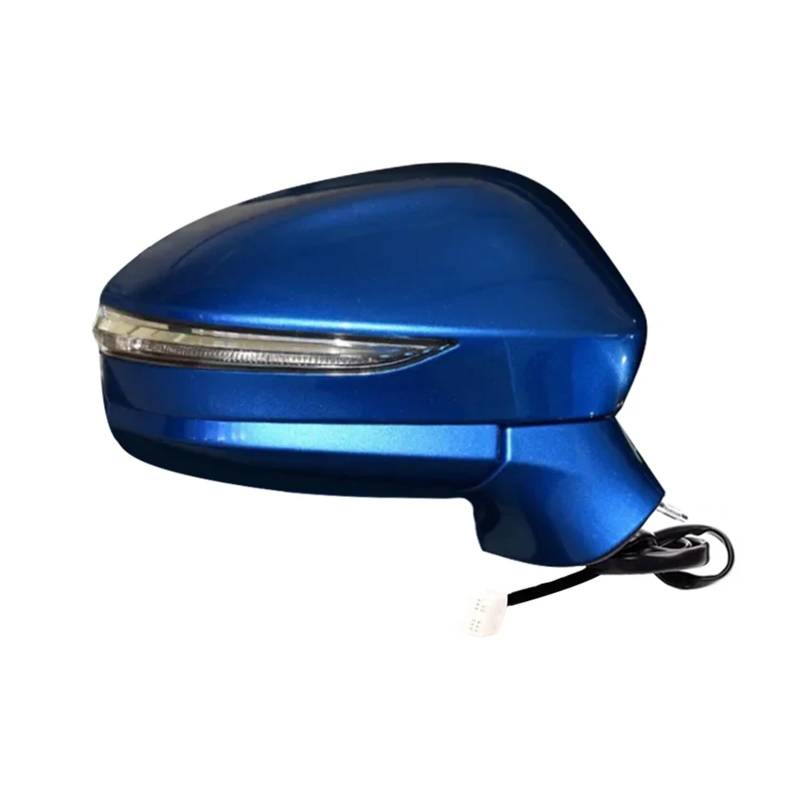 ILQNZCNM Seitliche Rückspiegelbaugruppe Kompatibel for Toyota Crown 2015-2018 Auto Klapp Blinker Heizung Rückspiegelbaugruppe Autozubehör(Blue Right) von ILQNZCNM