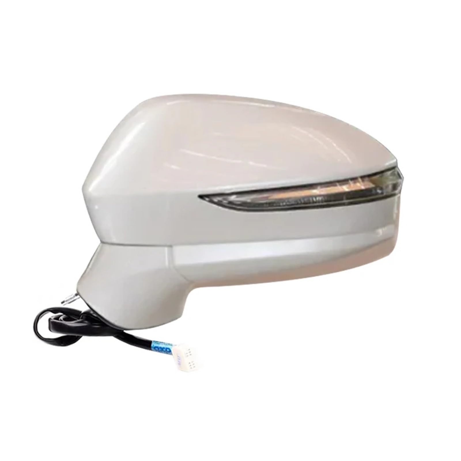 ILQNZCNM Seitliche Rückspiegelbaugruppe Kompatibel for Toyota Crown 2015-2018 Auto Klapp Blinker Heizung Rückspiegelbaugruppe Autozubehör(White Left) von ILQNZCNM