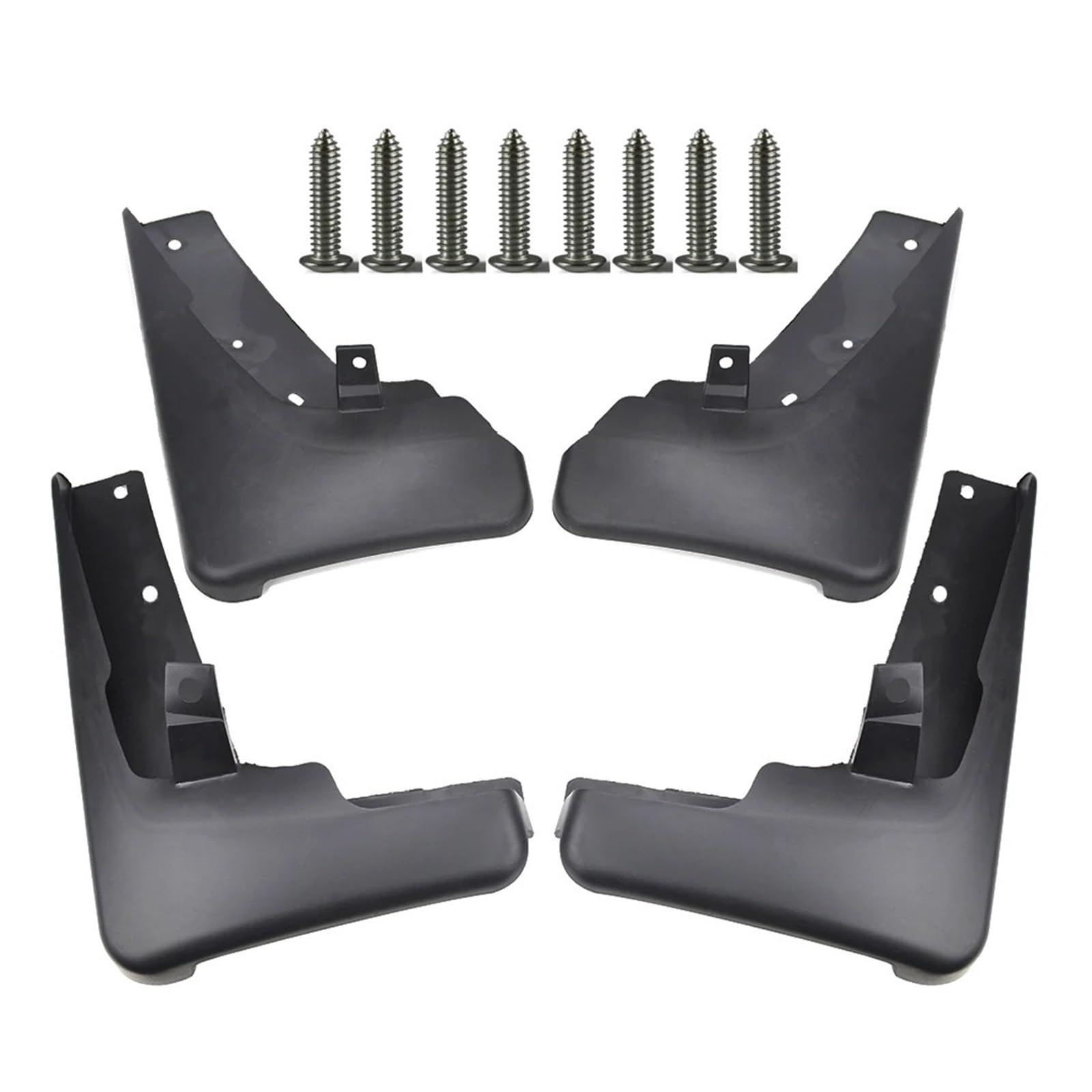 ILQNZCNM Set geformte Auto-Schmutzfänger kompatibel for Nissan X-Trail T31 2008 2009 2010 2011 2012 2013 Xtrail Spritzschutz Kotflügel Kotflügel Zubehör von ILQNZCNM