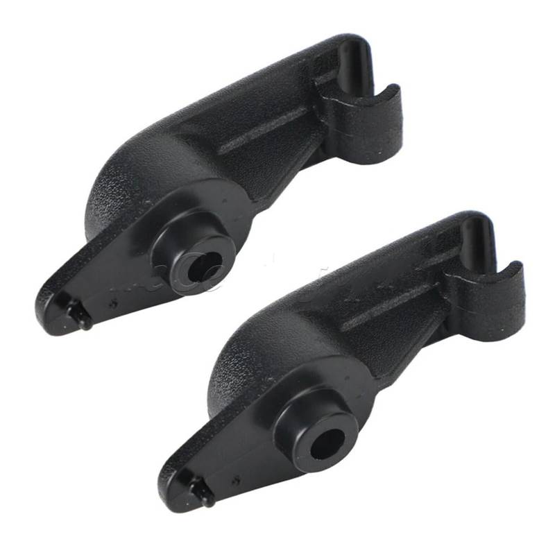 2Pcs Schwarz Sonnenblende Clip Halterung Halter Geformt Passend Für Chevrolet Für Corvette 1997-2004 OEM 10411051 Polarisierte Sonnenblende Auto Sonnenblende von IMAWUHM