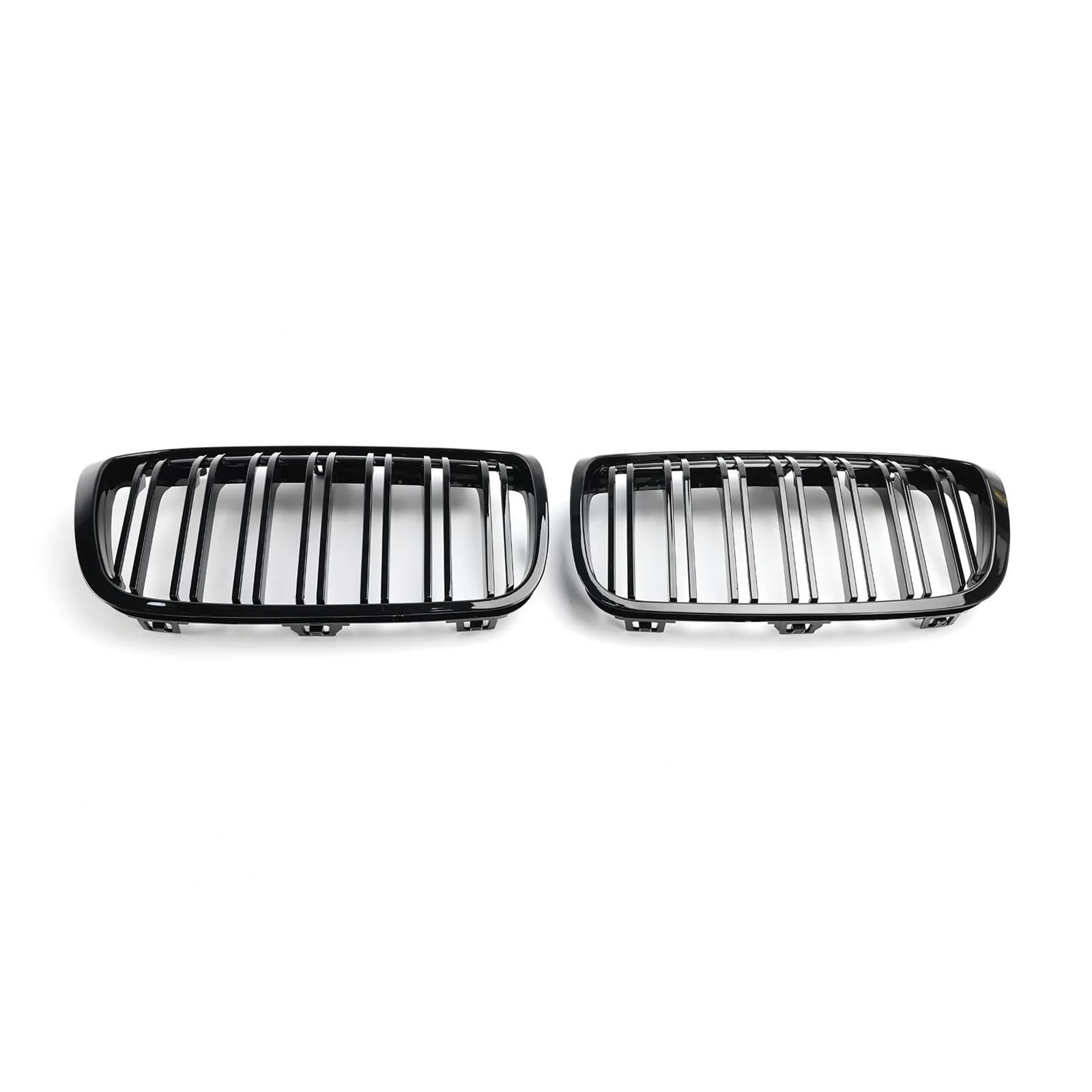 Auto Kühlergrill 2 STÜCKE Front Nierengrill Für 2er F45 F46 2018-2019 2020 2021 Autozubehör Glanz Schwarz Auto Frontgrill von IMAWUHM