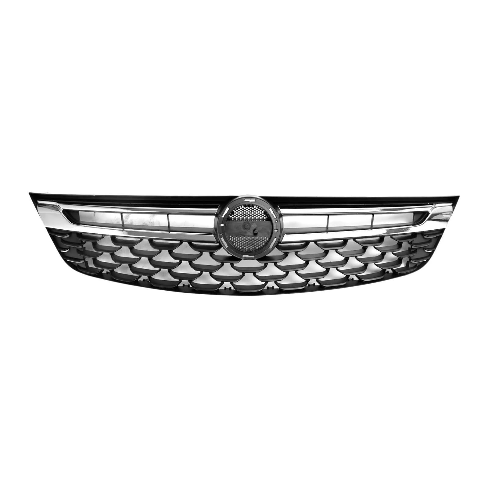 Auto Kühlergrill Frontstoßstangengrill Für Opel Für Astra K 2015-2016 2017 2018 2019 Facelift Autozubehör Schwarz Chrom Auto Frontgrill von IMAWUHM