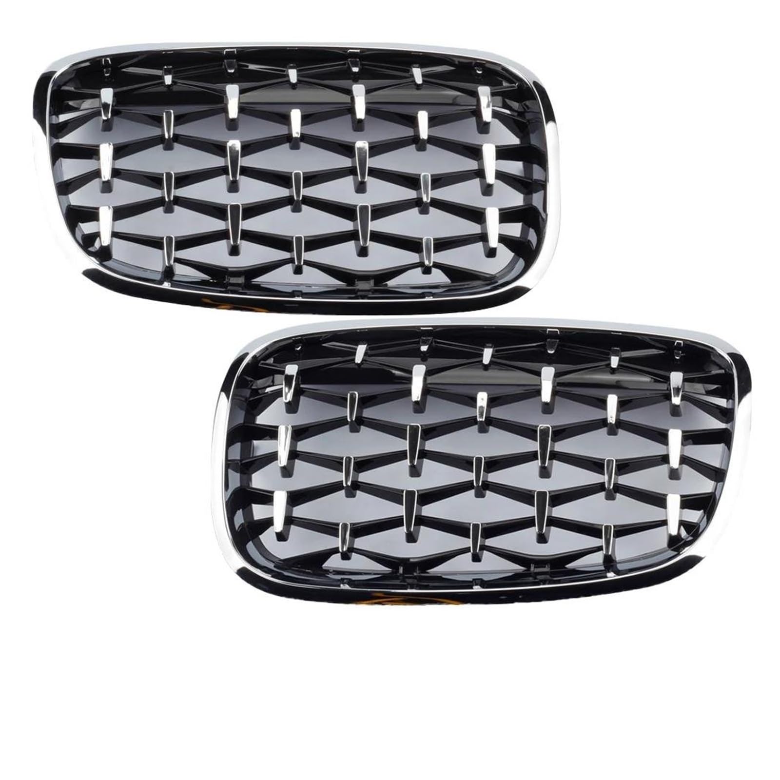 Auto Kühlergrill Für Für X5 X6 E70 E71 2006 2007 2008 2009 2010 2011 2012 2013 Auto Diamant Stern Niere Kühlergrill Vorne Racing Grill Auto Frontgrill von IMAWUHM