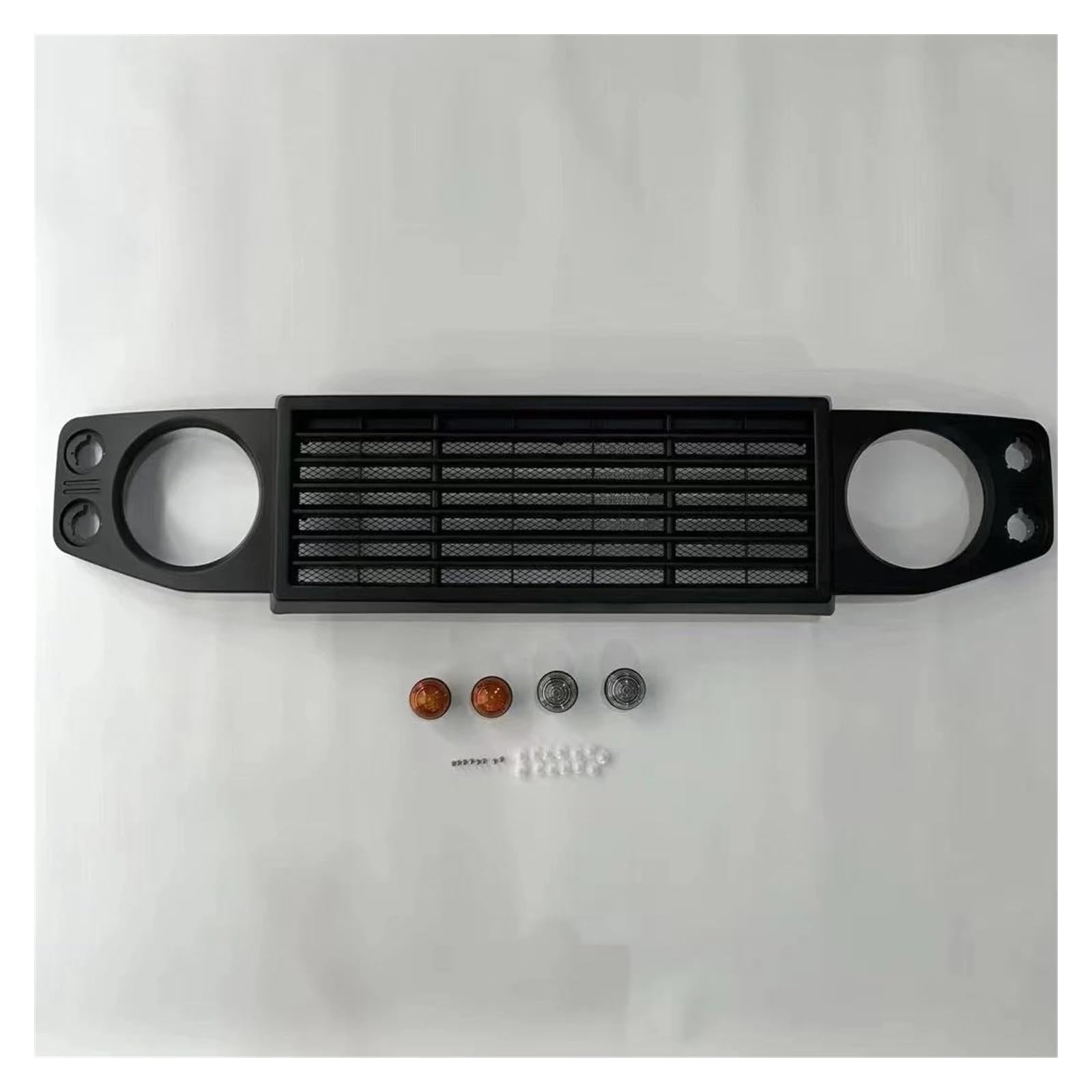 Auto Kühlergrill Für Suzuki Für Jimny 2019-2024 Kühlergrill Grills Auto Zubehör 2023 2020 2021 2022 Front Racing Grill Auto Frontgrill von IMAWUHM