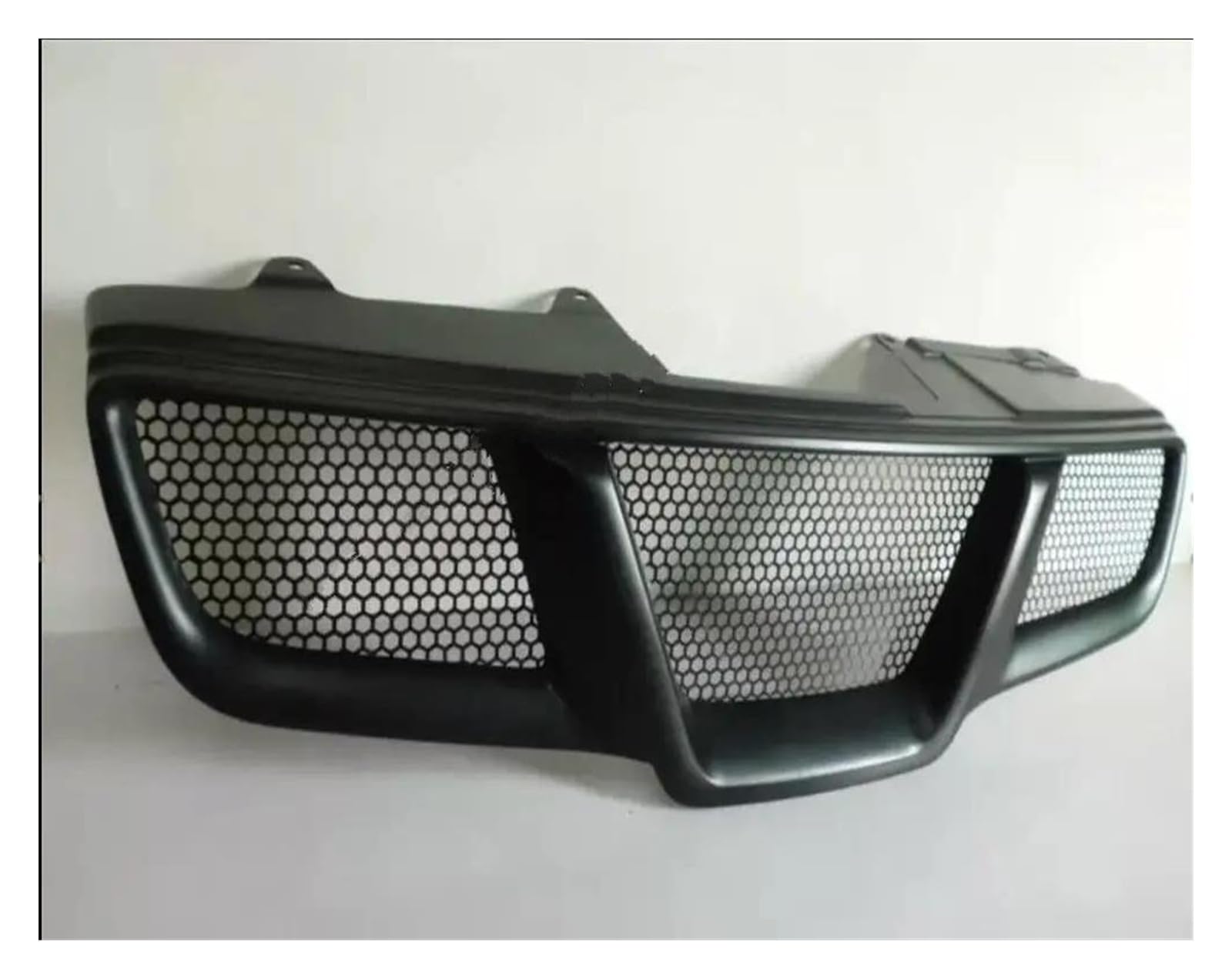 Auto Kühlergrill Kühlergrill-Overlay Für Die Motorhaube Von Für Nissan Für Qashqai 2008–2012 1 Stück Für Nissan Für Qashqai/+2/Für Dualis 2007–2013 J10 Auto Frontgrill(A BLACK) von IMAWUHM