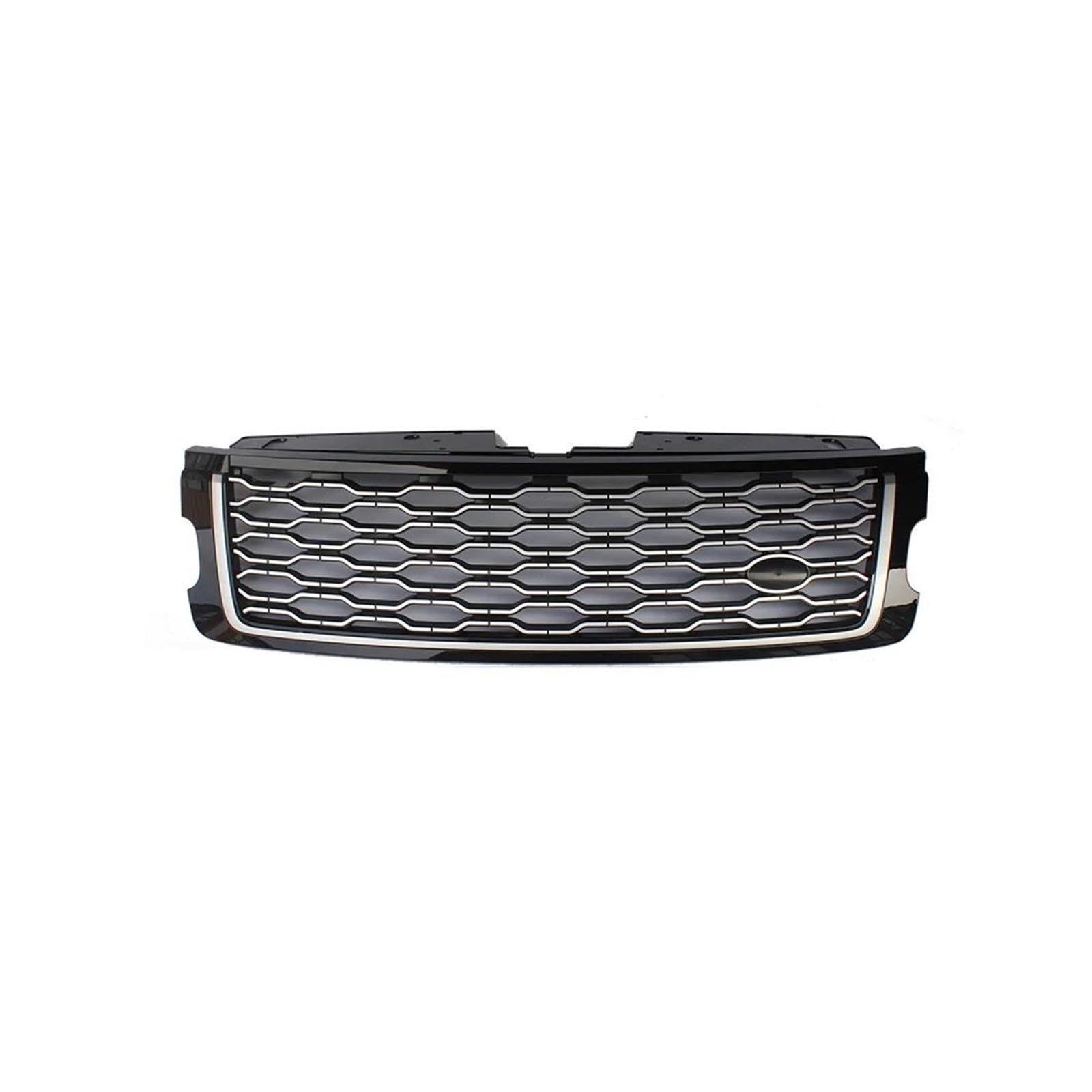 Auto Kühlergrill Modifizierter Renngrill Für Range Für Rover Für Vogue L405 2018 2019 2020 Frontstoßstangen-Netzabdeckungsgrills Kühlergrill Auto Frontgrill(Black and sliver) von IMAWUHM