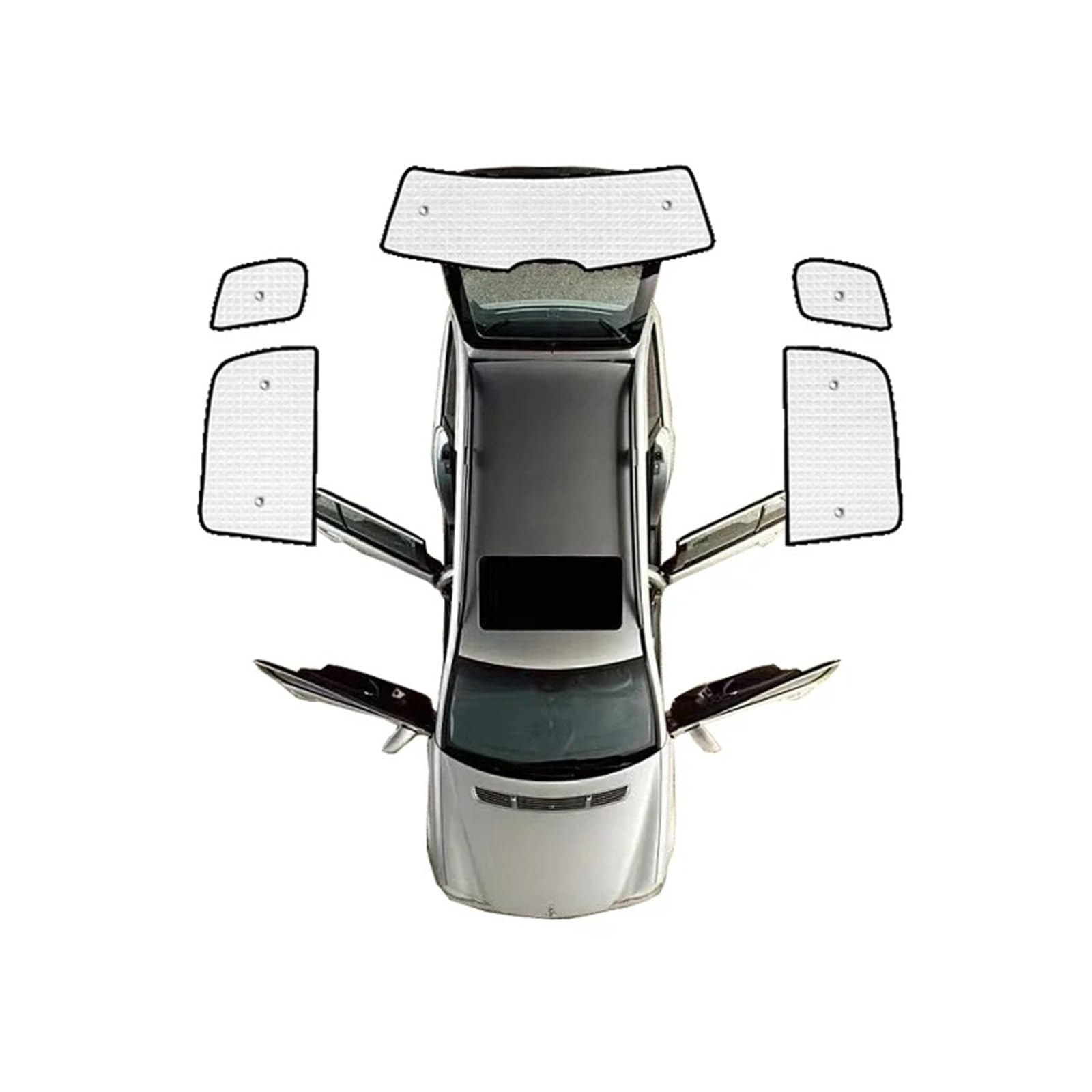 Autofenster-Visier Auto Vollständige Abdeckung Sonnenschirme Windschutzscheibe Visier Für Benz GLK X204 2008-2012 2013 2014 2015 GLK220 GLK250 GLK280 GLK300 GLK350 Autofensterblenden(Rear sunshades) von IMAWUHM