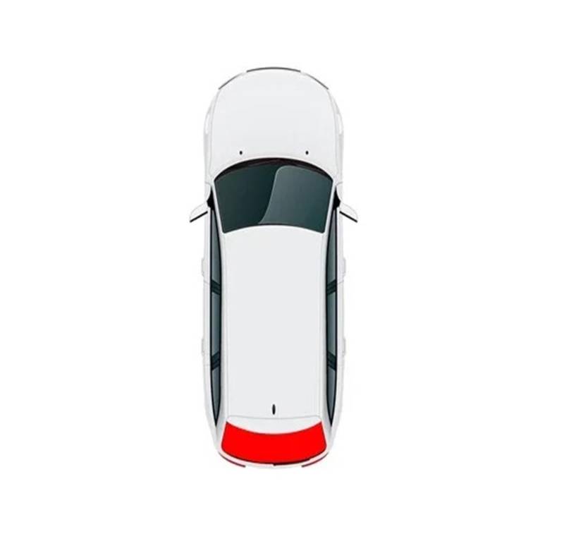 Autofenster-Visier Benutzerdefinierter Magnetischer Auto Sonnenschutz Der 7. Generation Netzvorhang Windschutzscheibe Für Toyota Für Camry Für Limousine XV50 2011–2017 Autofensterblenden(Back Window) von IMAWUHM