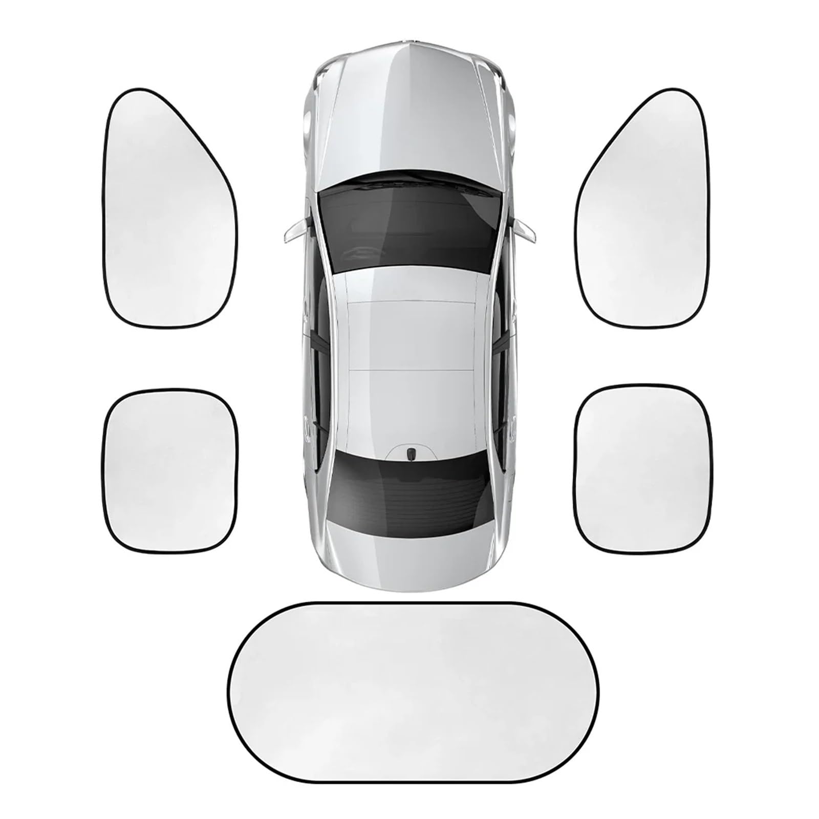 Autofenster-Visier Für Lexus RX 300 400h 460 NX CT200h GS 450h IST 300h 250 ES GX 470 Fsport LS LX UX 200 5Pcs Autofenster Sonnenschutzabdeckung Autofensterblenden von IMAWUHM