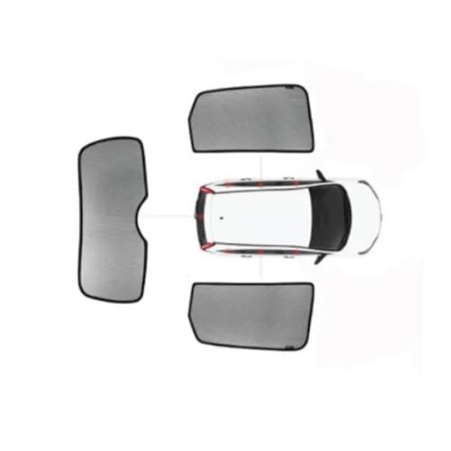 Autofenster-Visier Magnetischer Auto-Sondervorhang Für Fenster, Sonnenschutznetz, Rollo, Individuell Für Lincoln, Für Continental, Für Navigator, MKX, MKZ, MKC Autofensterblenden(Custon fit8) von IMAWUHM