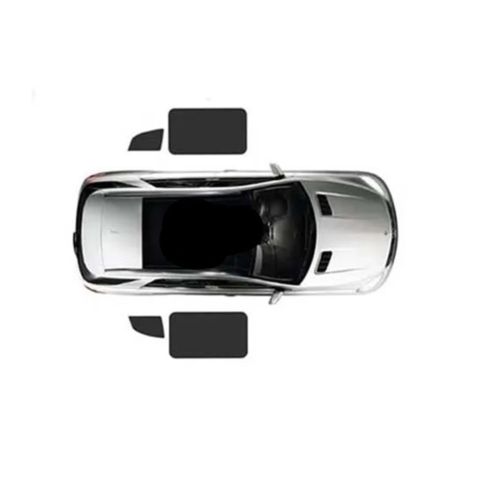 Autofenster-Visier Magnetischer Autofenster-Sonnenschutz, Autotür-Sonnenschutz, Sonnenblende, Sonnenschutzisolierung, Für MG GS ZS HS EHS GT MG3 MG5 MG6 Autofensterblenden(Custom fit2) von IMAWUHM