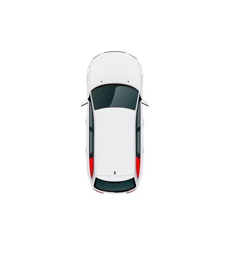 Autofenster-Visier Magnetischer Autofenster-Sonnenschutzvorhang Mesh-Vorhang Windschutzscheibe Für Mazda Für CX-9 TB 2007-2012 2013 2014 2015 1. Generation Für CX9 Autofensterblenden(2PCS Side Trian von IMAWUHM