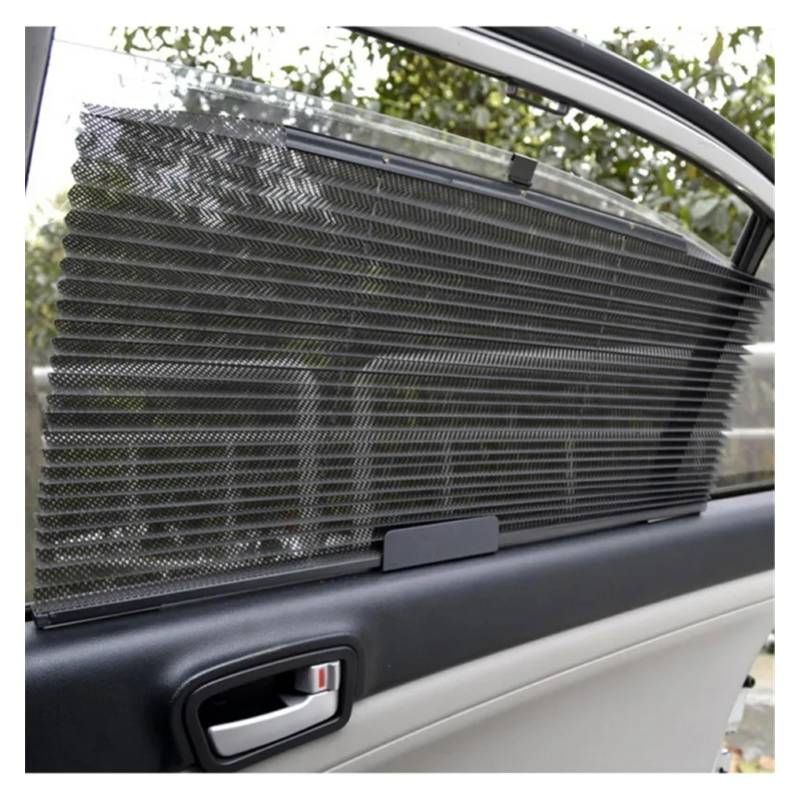 Autofenster-Visier Sonnenschutzrollo Für Auto, LKW, Einziehbarer Seitenfenstervorhang Autofensterblenden von IMAWUHM