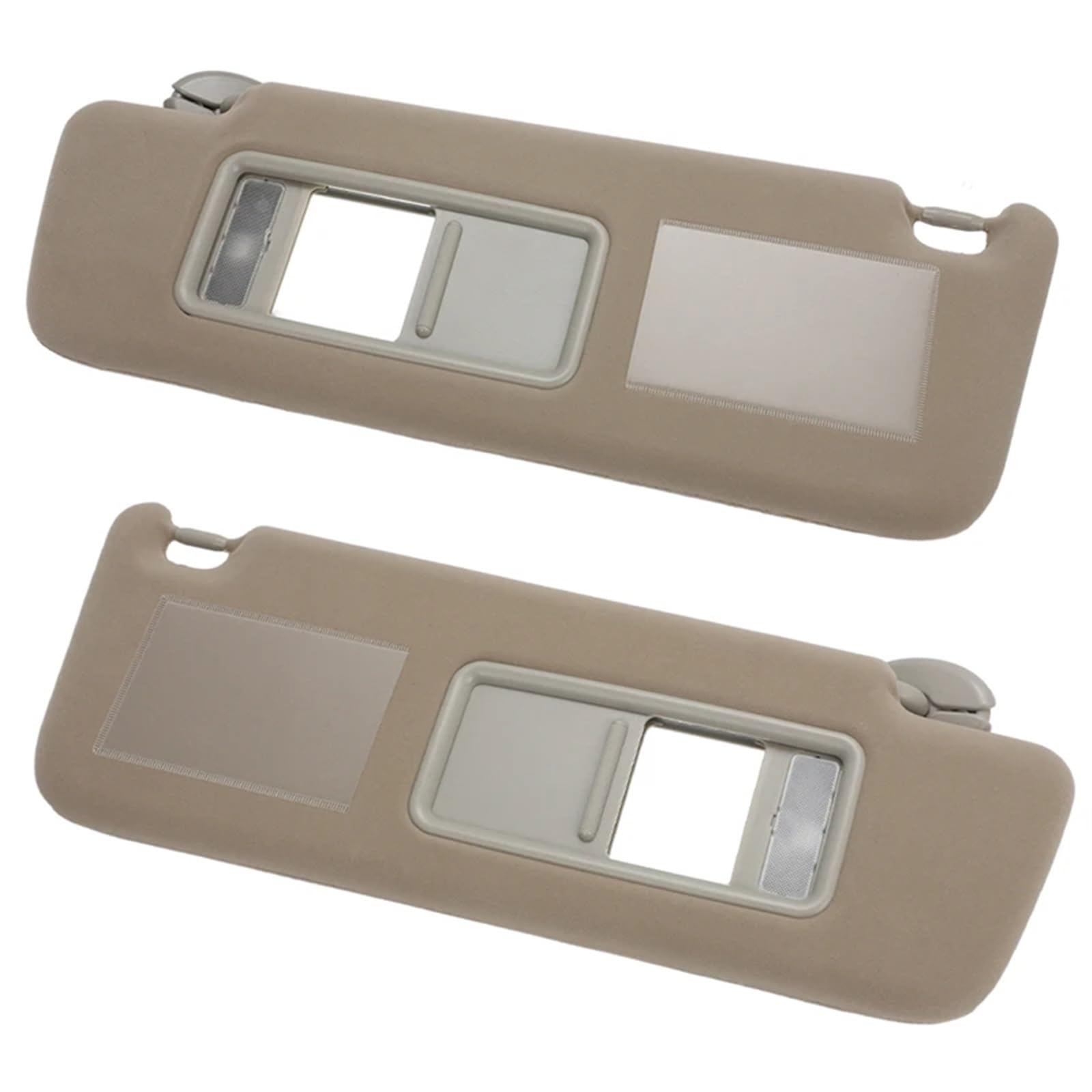 Für Toyota Für Land Für Cruiser J12 2002 2003-2009 Sonnenblende Fahrer Beifahrerseite Sonnenblende Mit 74310-6A Polarisierte Sonnenblende Auto Sonnenblende(Beige,1 Paar) von IMAWUHM