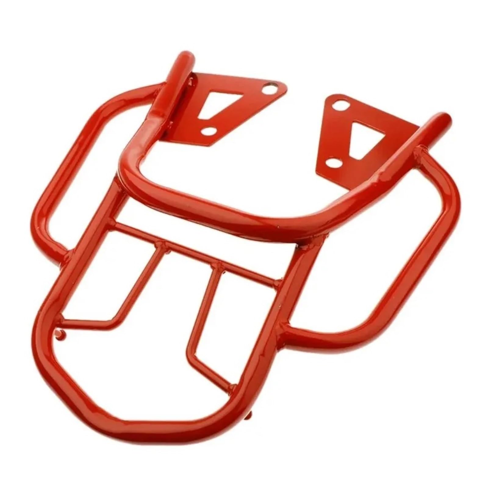 Hinterradgepäckträger Gepäck Rack 1 Stück Sissy Bar Rückenlehne Gepäckträger Ersatz Für Grom MSX125 Für MSX 125 Motorrad Zubehör(Rot) von IMAWUHM