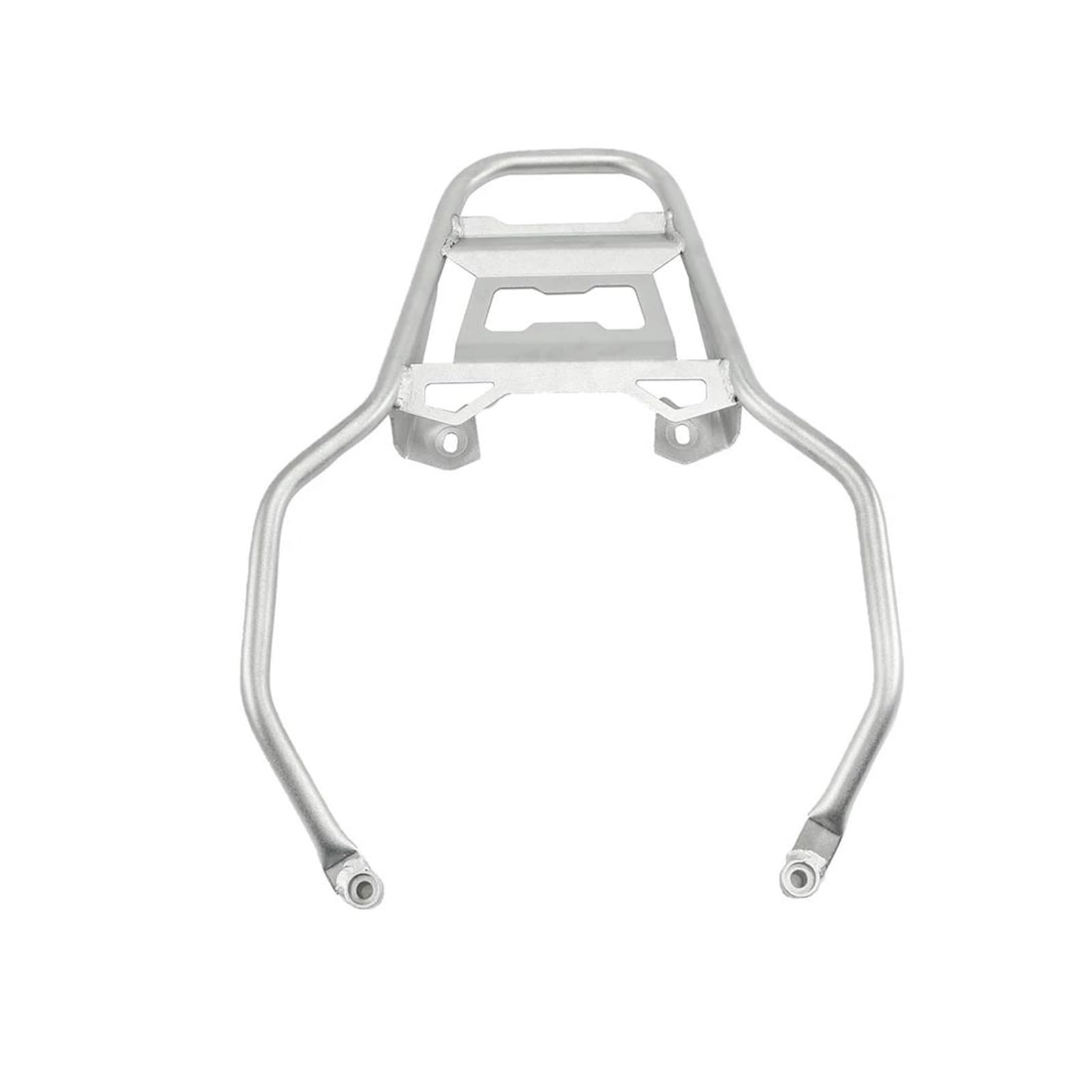 Hinterradgepäckträger Gepäck Rack Für F750GS F850GS Für ADV 2018-2023 2024 Motorrad Edelstahl Satteltasche Gepäck Box Halterung Top Fall Moto Pannier Rack(Silver Top Rack) von IMAWUHM