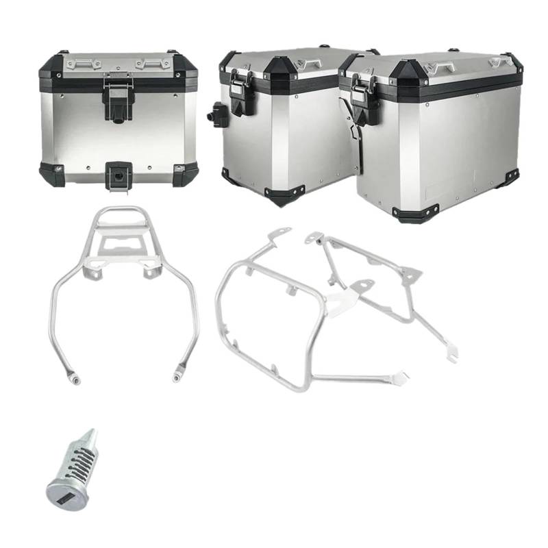 Hinterradgepäckträger Gepäck Rack Für PAN Für Amerika 1250 S PA1250 S Für PANAMERICA1250 2021 2020 Schwanz Top Case Pannier Satteltasche Halter Aluminium Box Gepäck Rack(SL 3 Box SL Rack) von IMAWUHM